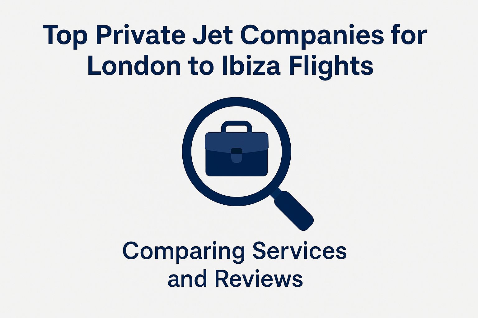 Top Private Jet Companies for London to Ibiza Flights