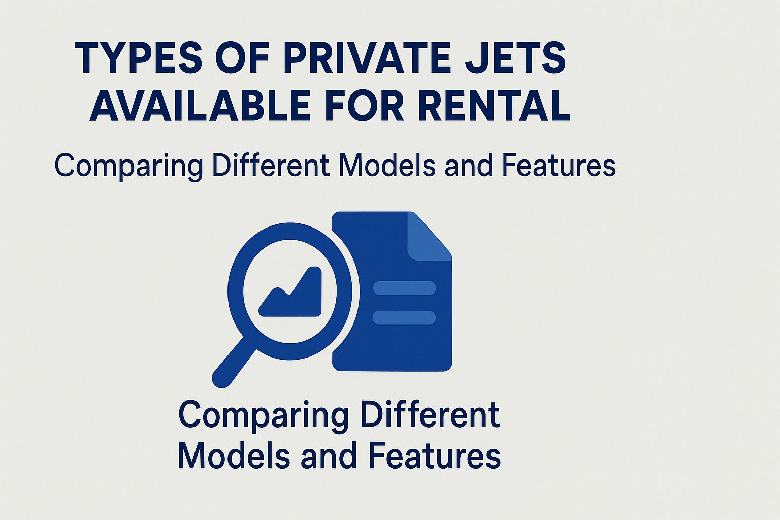 Types of Private Jets Available for Rental