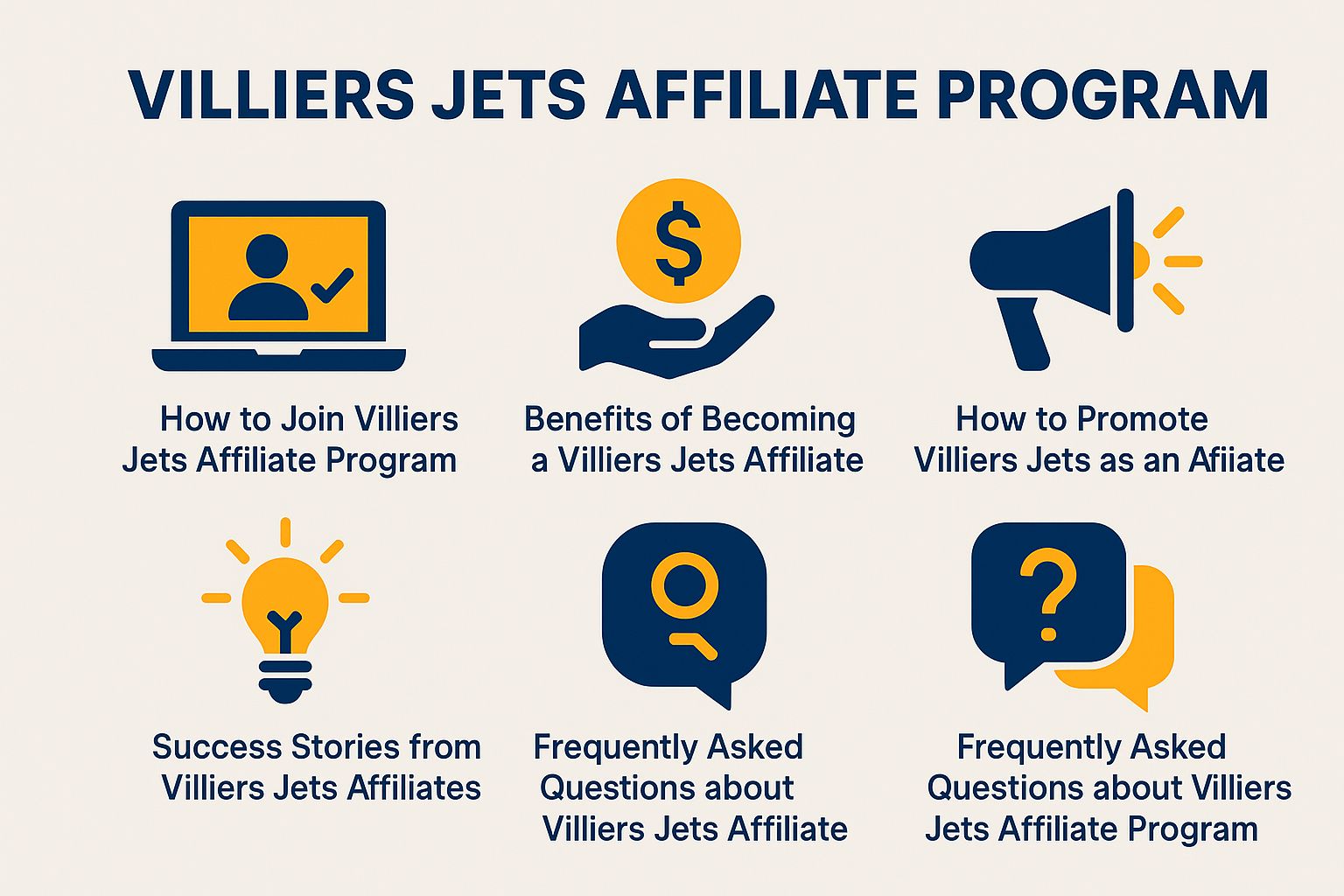 villiers jets affiliate program