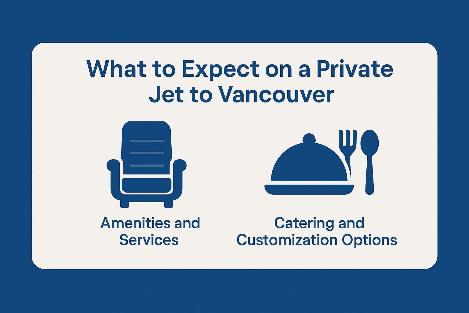 What to Expect on a Private Jet to Vancouver