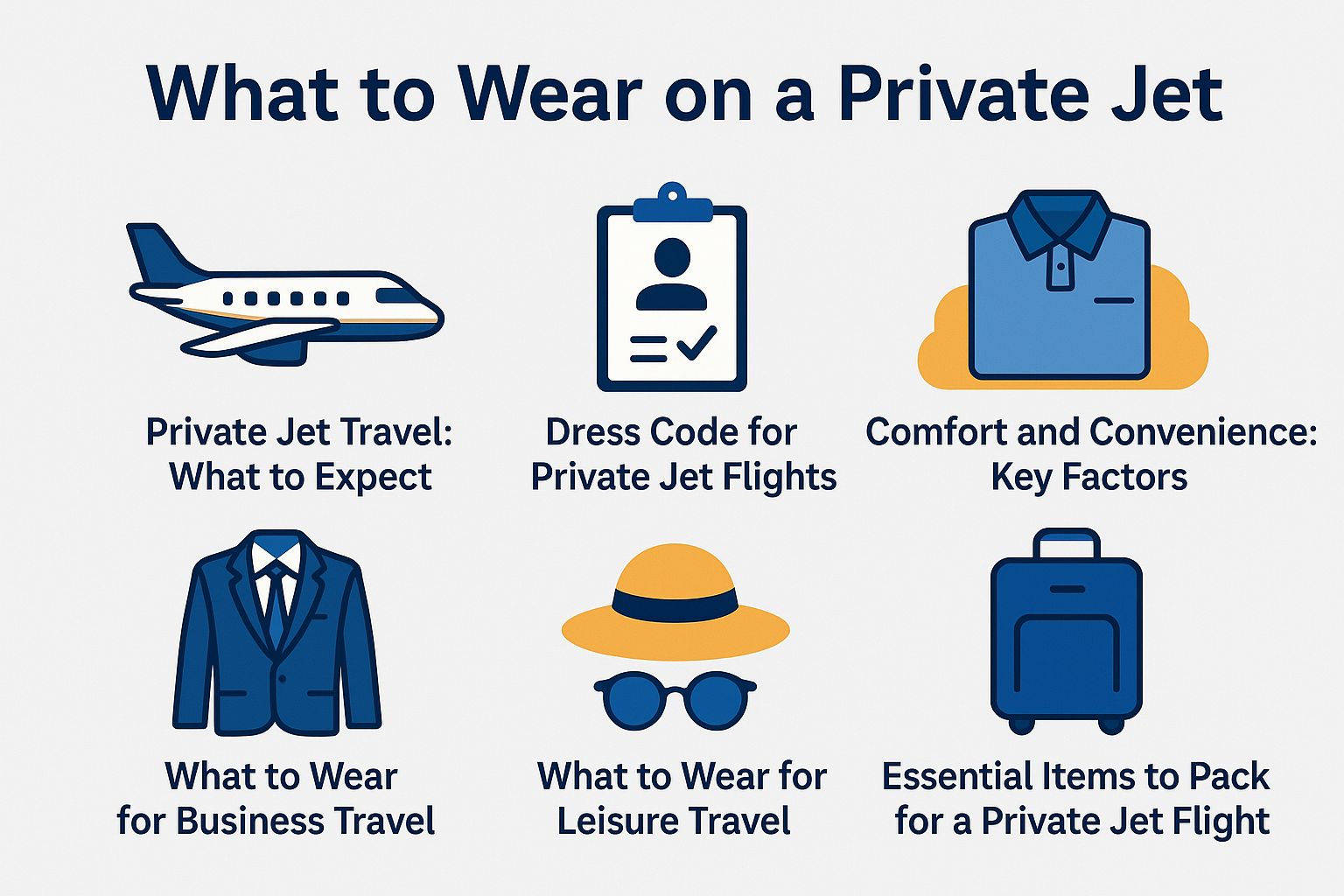 What to Wear on a Private Jet