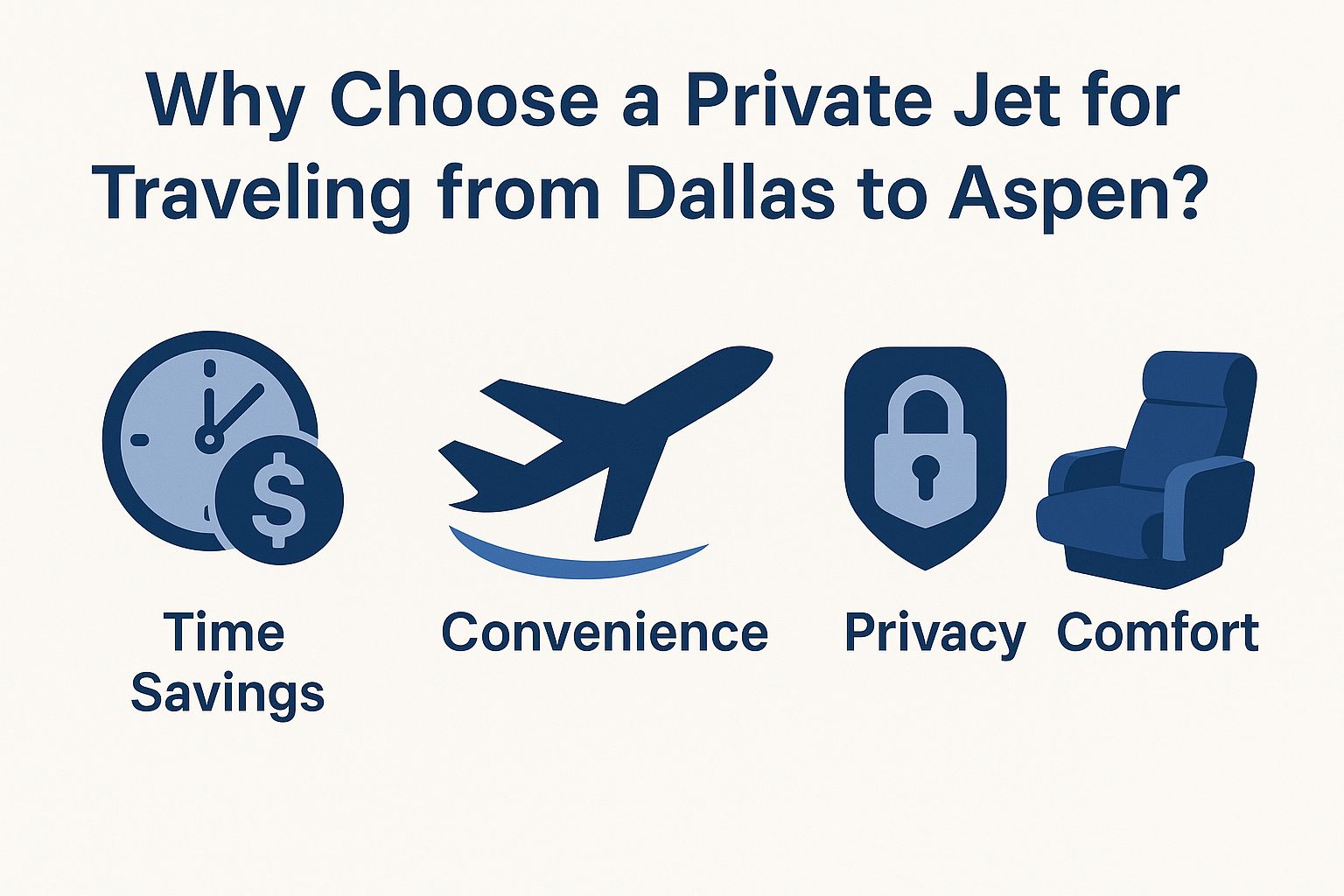 Why Choose a Private Jet for Traveling from Dallas to Aspen?
